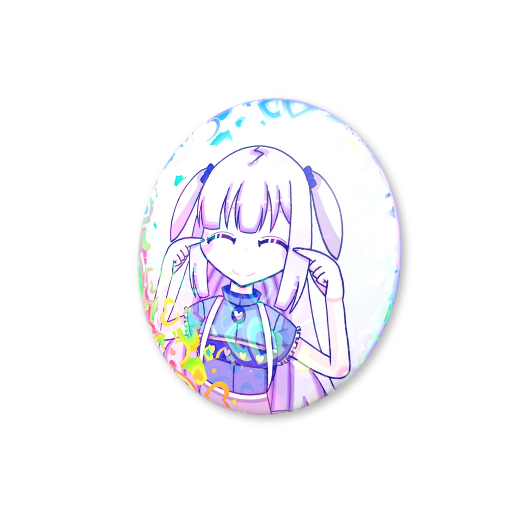 ホログラム缶バッジ