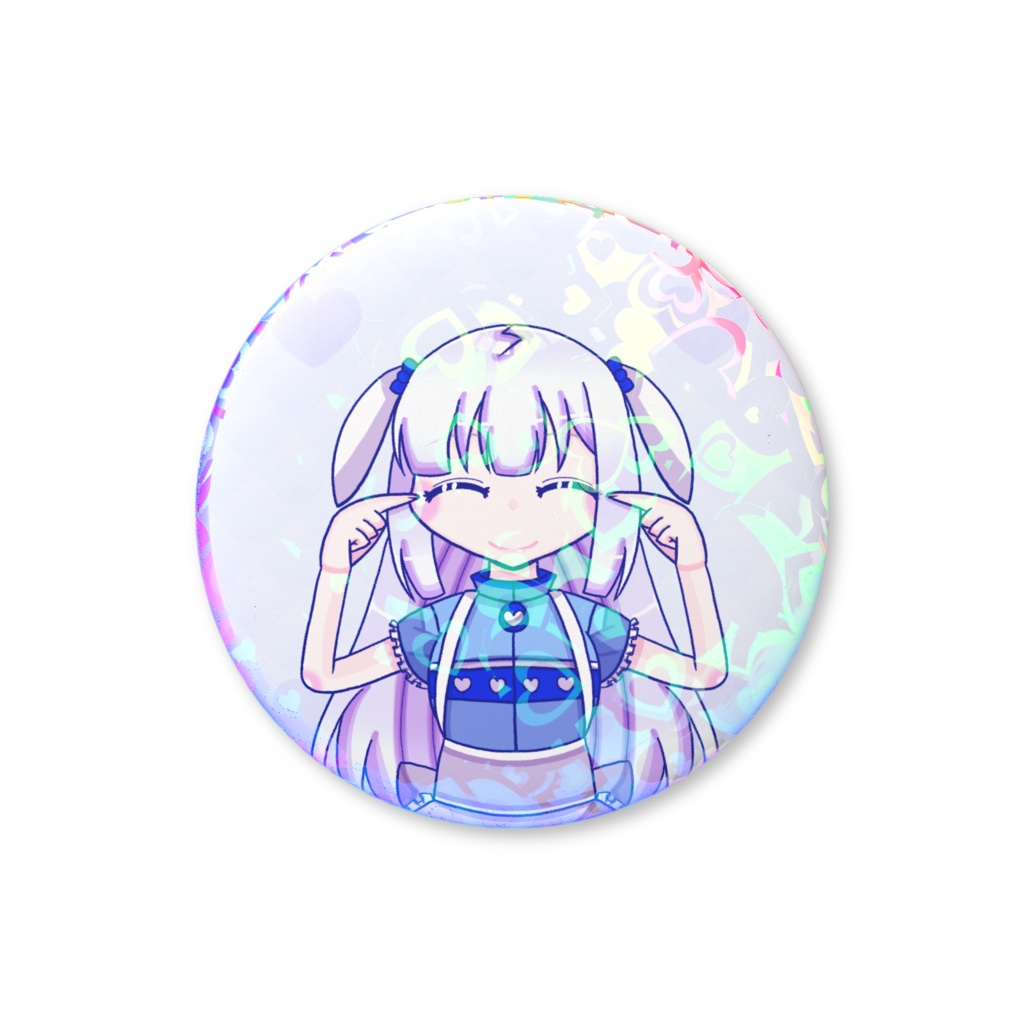 ホログラム缶バッチ