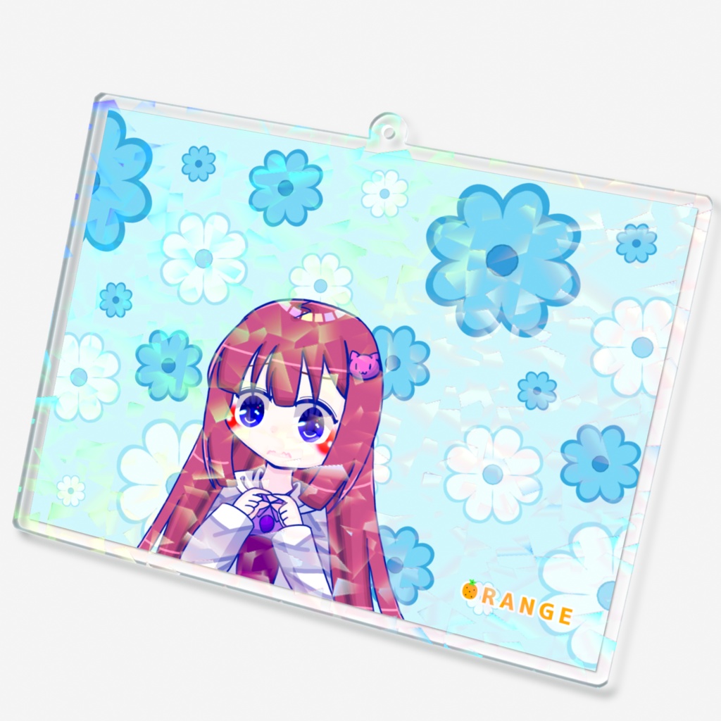 ホログラムアクリルキーホルダー