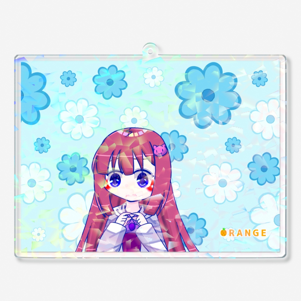 ホログラムアクリルキーホルダー
