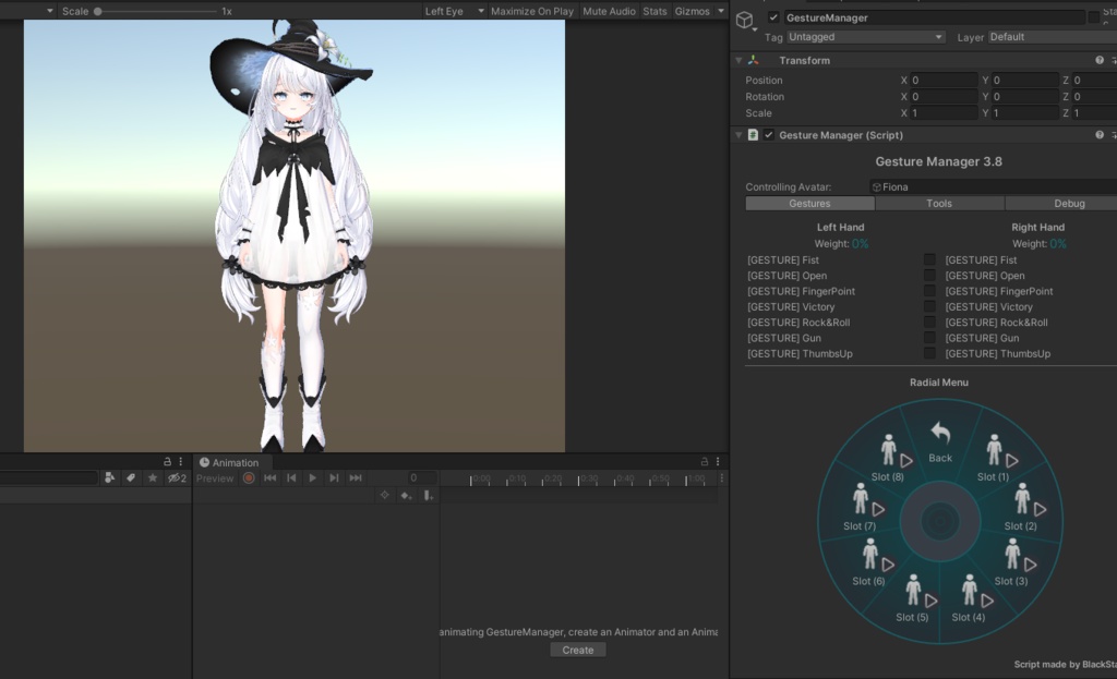 【無料】【ModularAvatar】シンプルな衣装切り替えギミック
