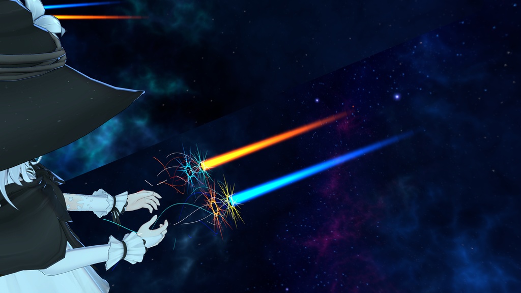 「 フォトンブレード 」パーティクル