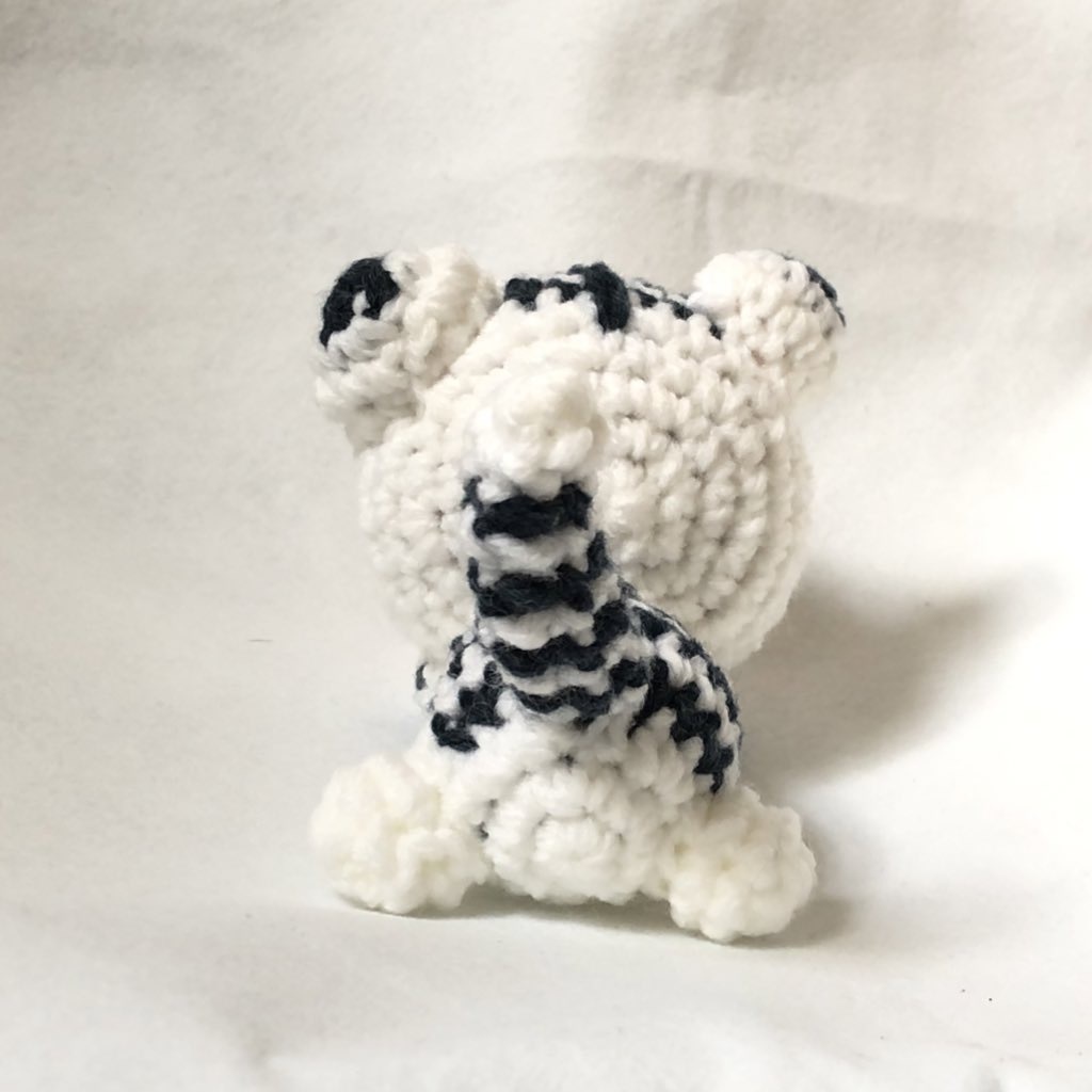 寝そべり着ぐるみ*ホワイトタイガー*おまんじゅう用