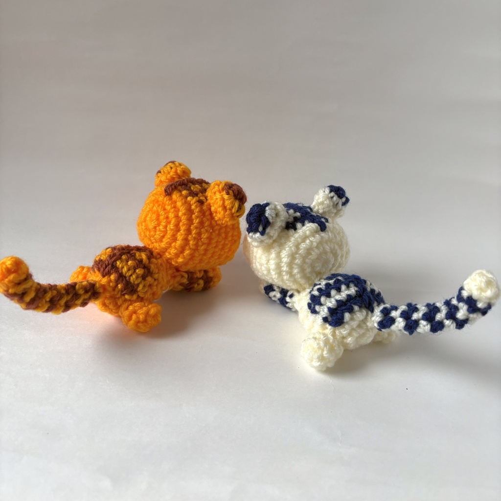 【再販】寝そべり着ぐるみ*ホワイトタイガー*おまんじゅう用