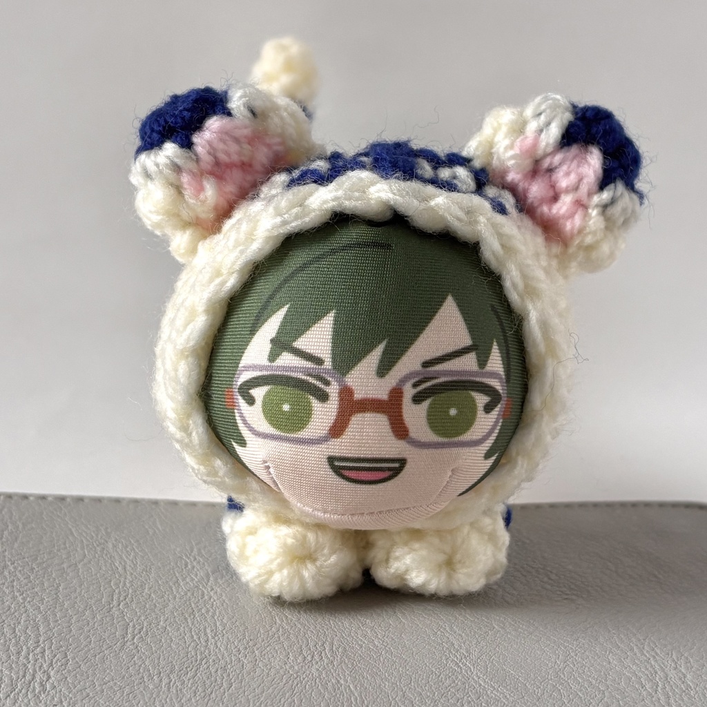 【再販】寝そべり着ぐるみ*ホワイトタイガー*おまんじゅう用