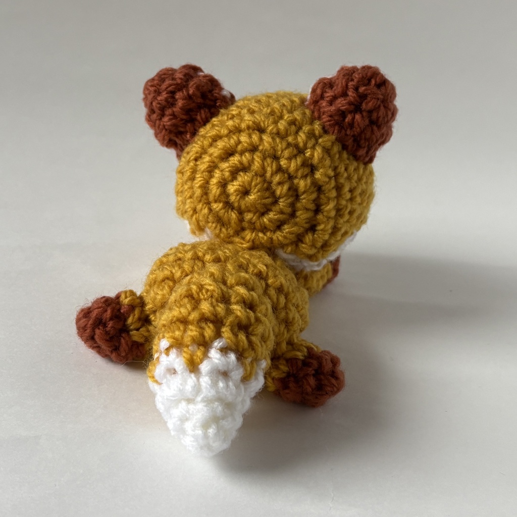 寝そべり着ぐるみ*キツネ*おまんじゅう用