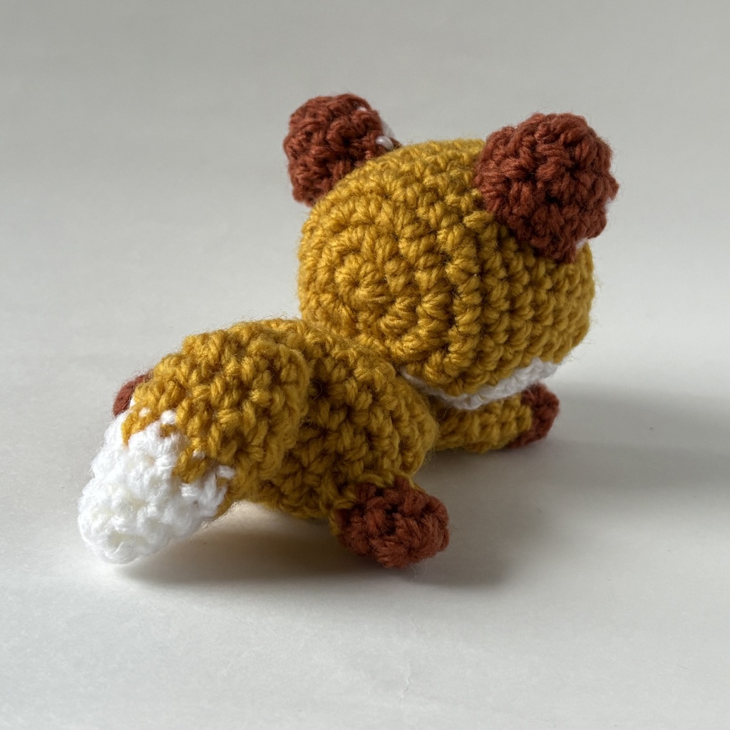 寝そべり着ぐるみ*キツネ*おまんじゅう用