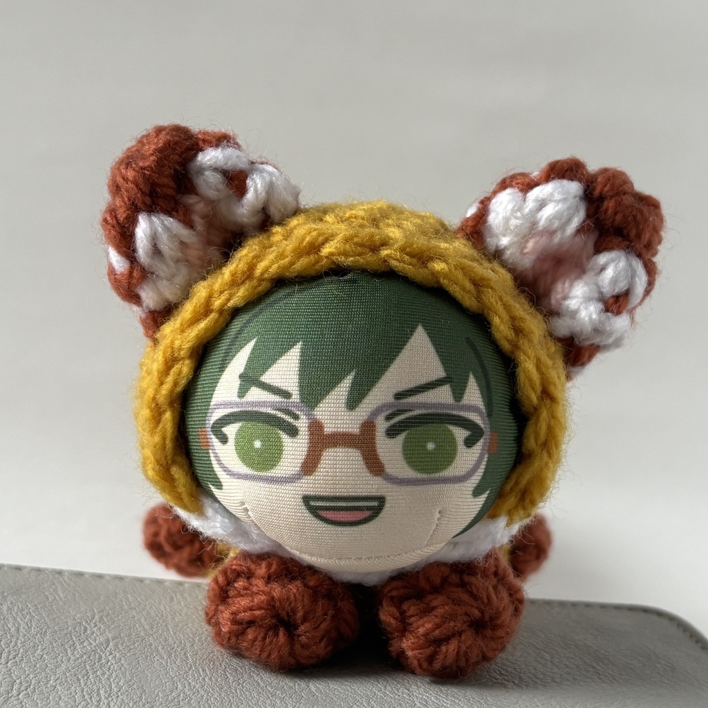 寝そべり着ぐるみ*キツネ*おまんじゅう用