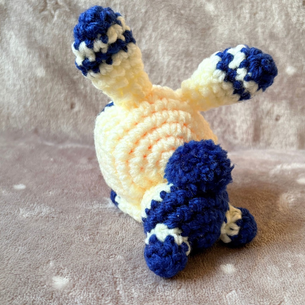 寝そべり着ぐるみ*うさぎ*おまんじゅう用(ネイビー)