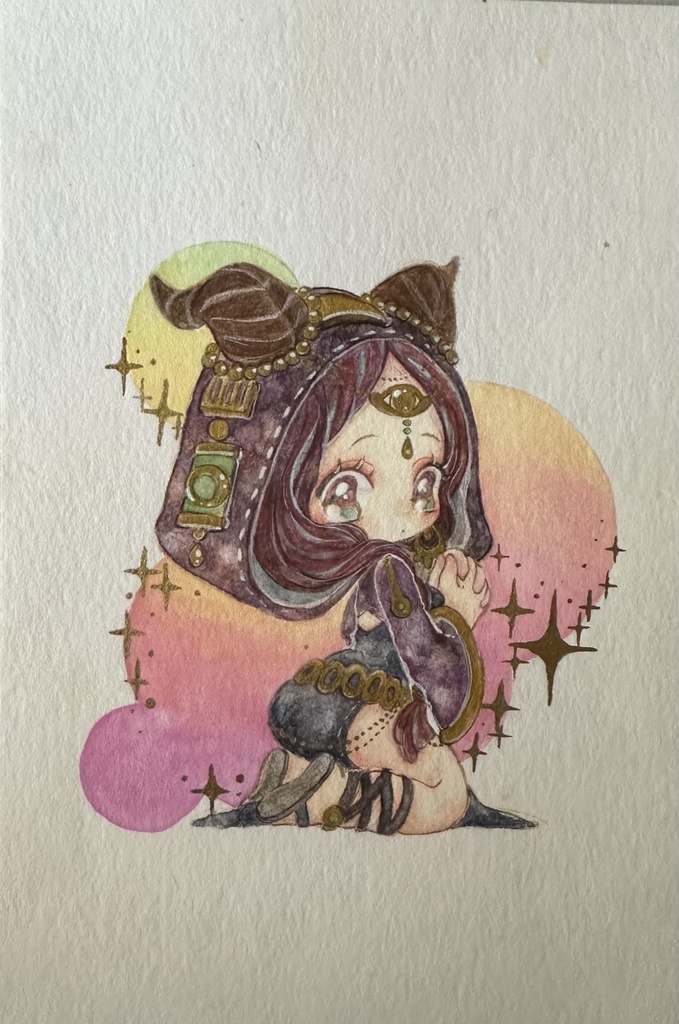 第五人間 二次創作 原画