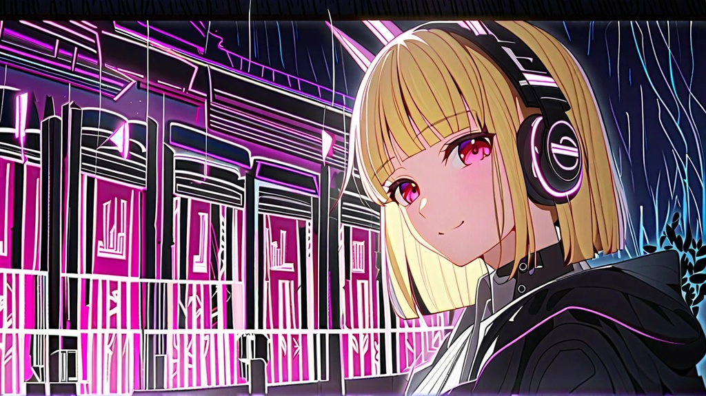 夜の女の子
