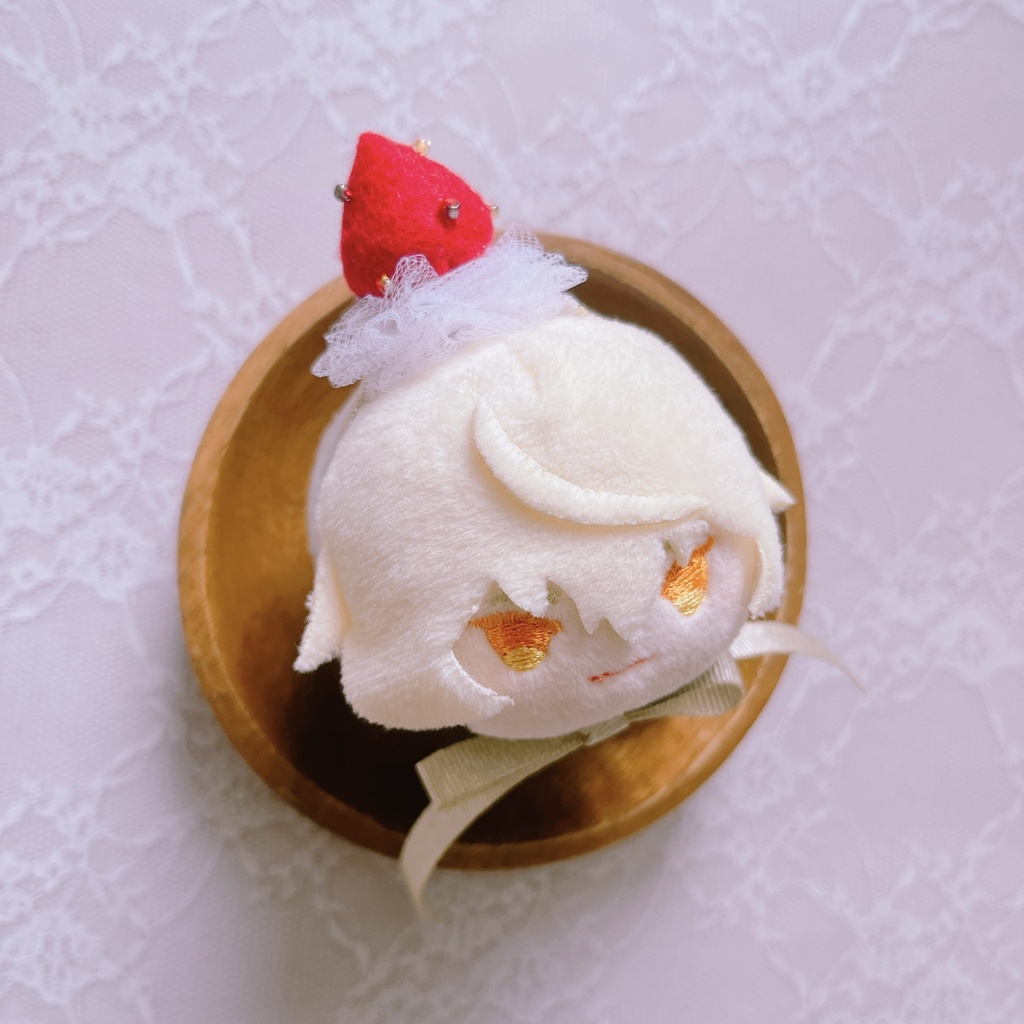 いちごホイップのヘッドドレス - 告朔 - BOOTH