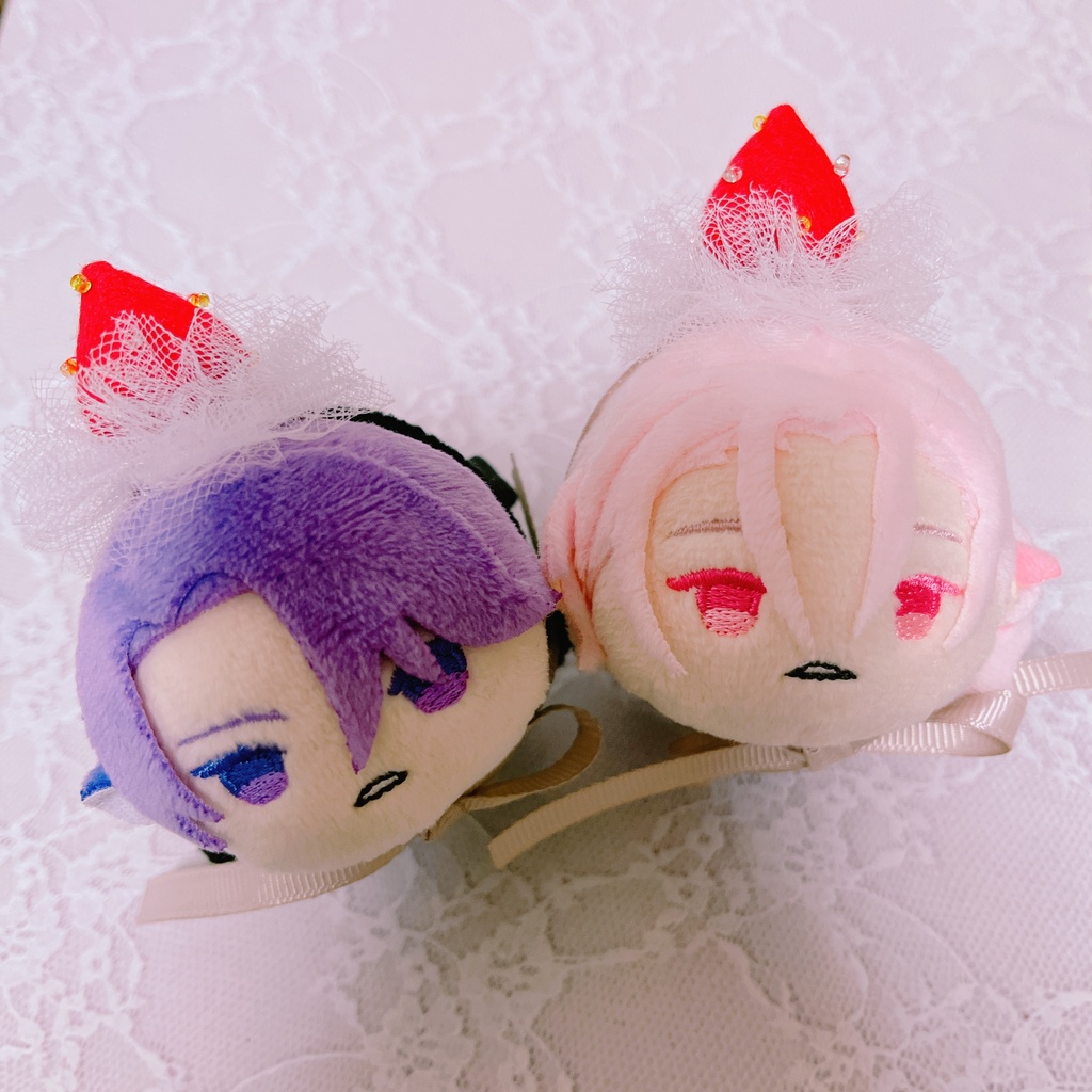 いちごホイップのヘッドドレス