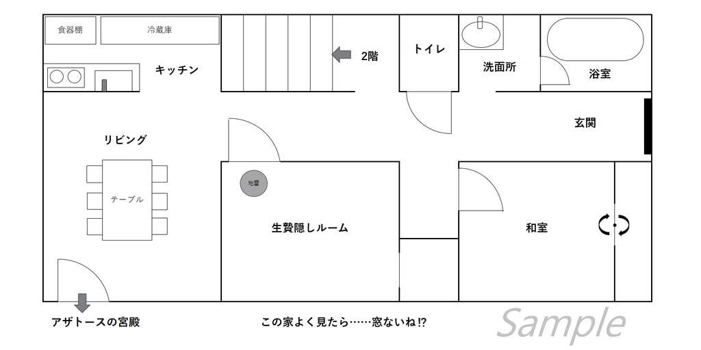 邪神同棲変な家 ~察しの良すぎる探索者達~