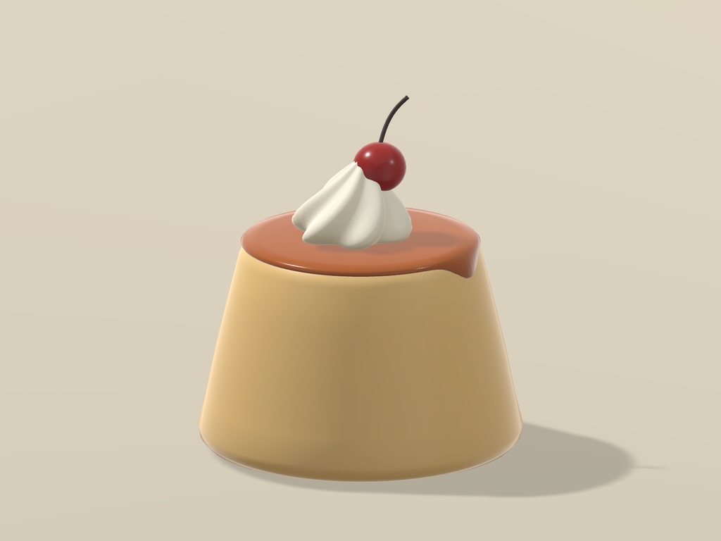 【VRChat】HOME CAFE|カフェ・デザート小物8種セット|Dessert & Drink Props