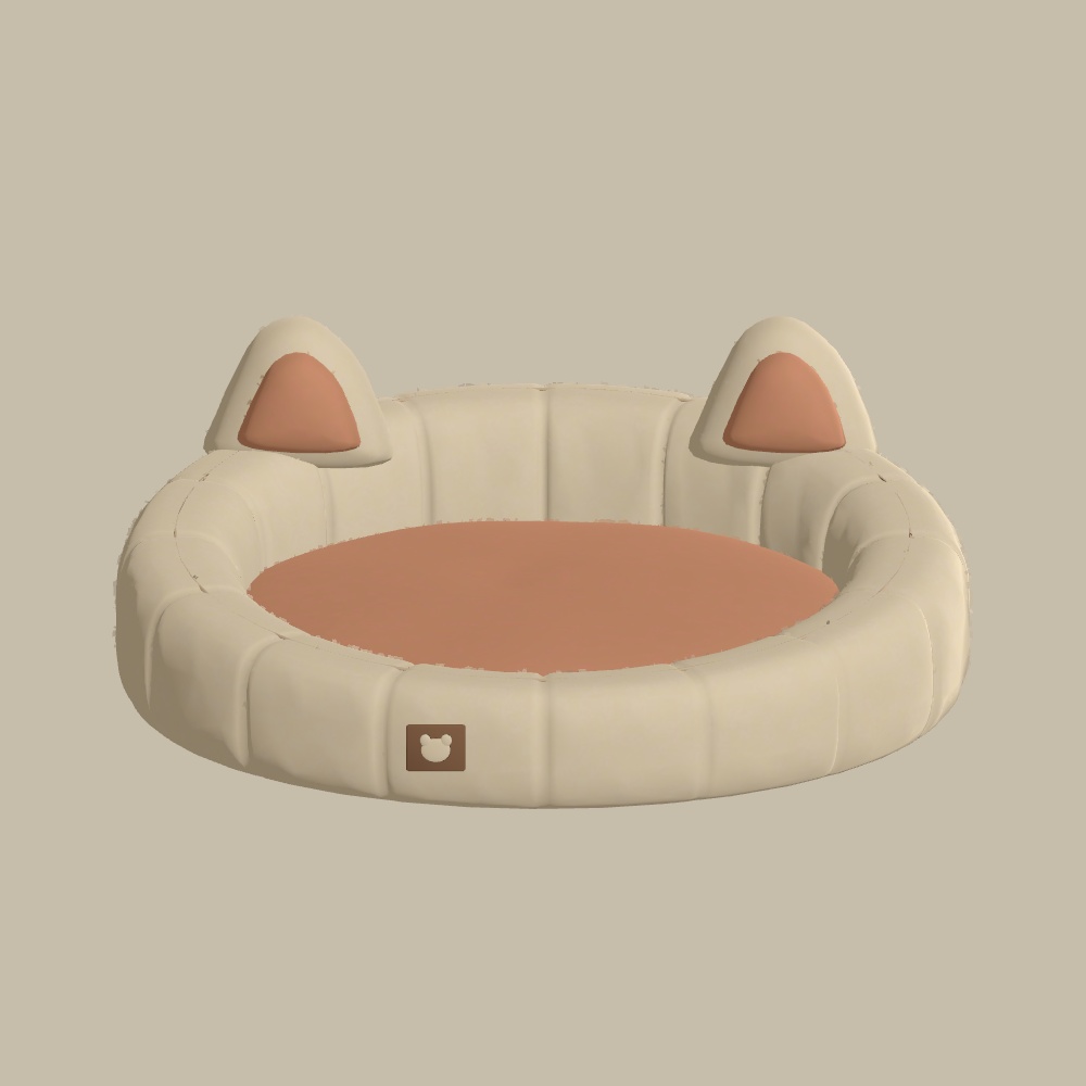 【VRChat】COZY CAT CORNER|猫のお昼寝小物12点・3色 / Cat Furniture & Props