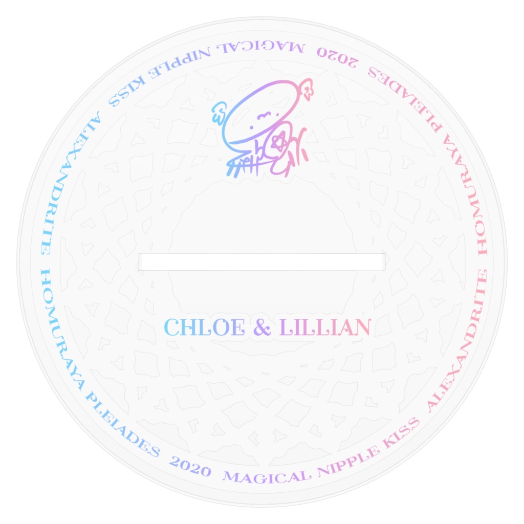 アクリルフィギュア:マジカルニップルキッス ウェディングVer