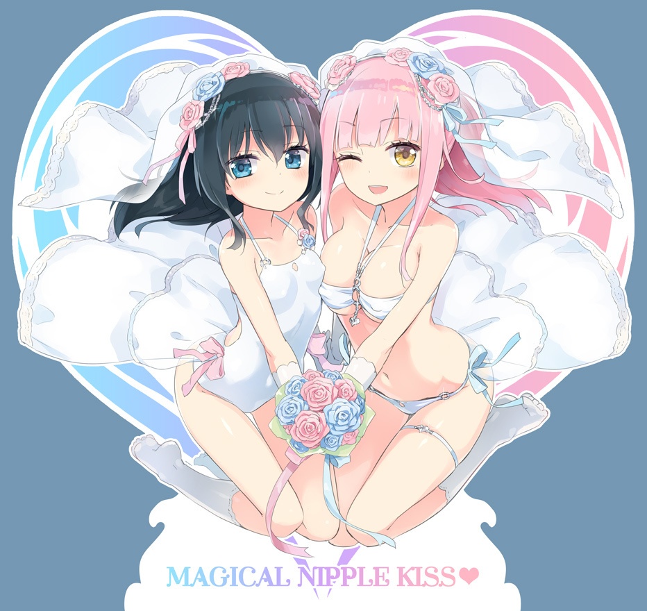 アクリルフィギュア:マジカルニップルキッス ウェディングVer