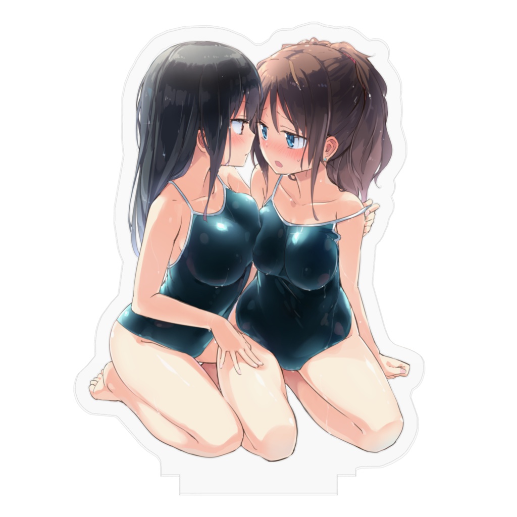 アクリルフィギュア <スク水百合少女 2018ver.>