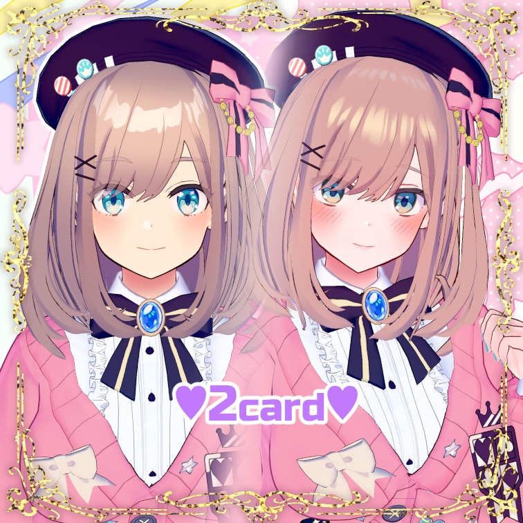 【2cards】鈴原るる【さいね&満開開花】