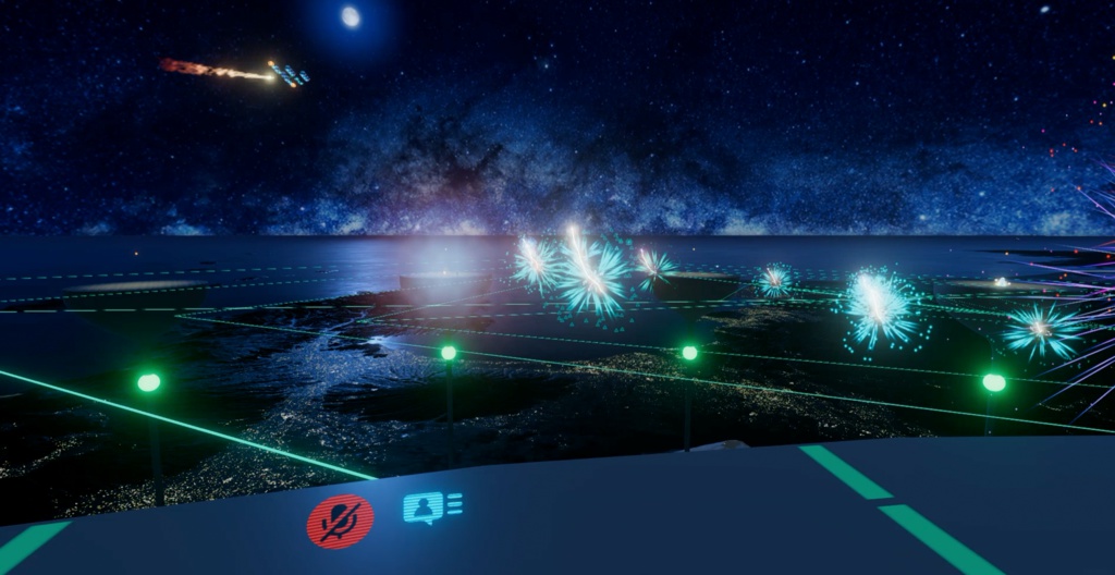 「JAPANELAND 花火大会」VIRTUALに咲いた一夜の夢