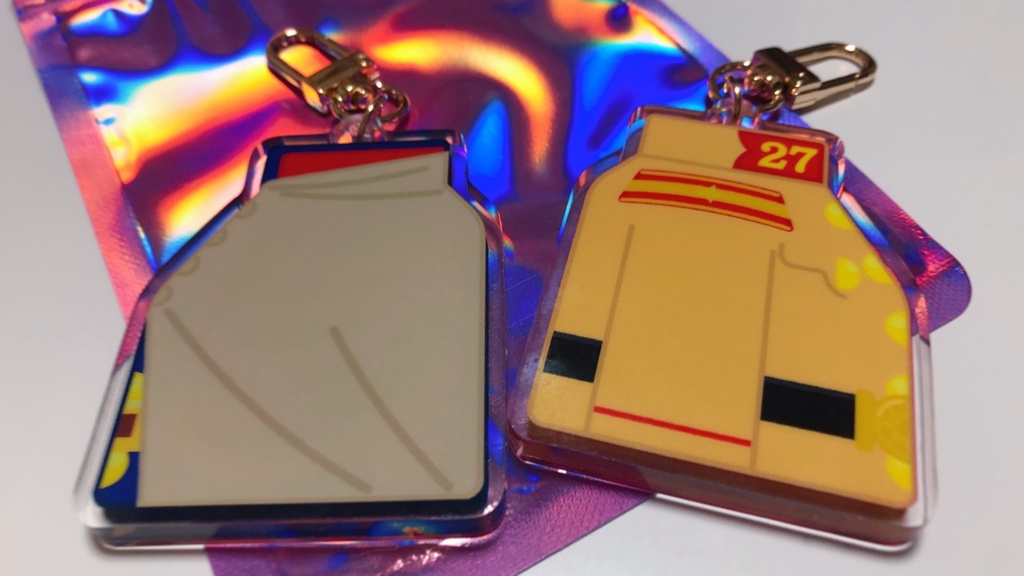 〈ワケアリ〉おこいシャカシャカアクキー(※セットの取り扱いのみ)