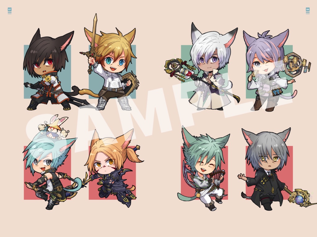 FF14 イラスト本