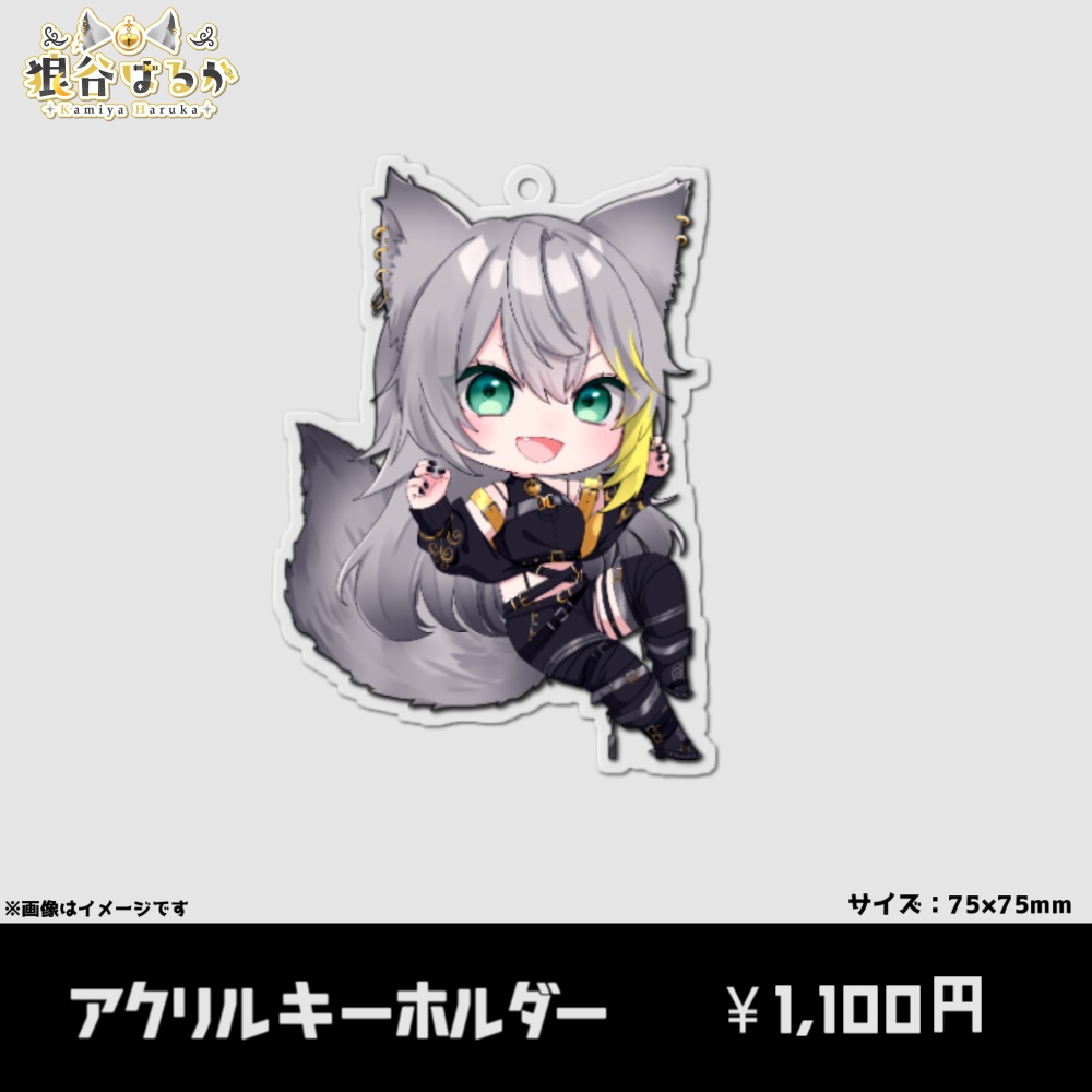 狼谷はるかデビュー記念グッズ!