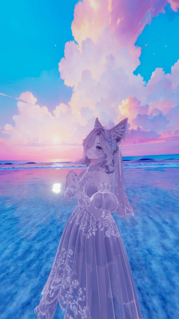 ショップ開設24時間無料セール!【Marycia/マリシア対応】花嫁のしずく|ウェディングメイク・アイ&ジュエリーセット