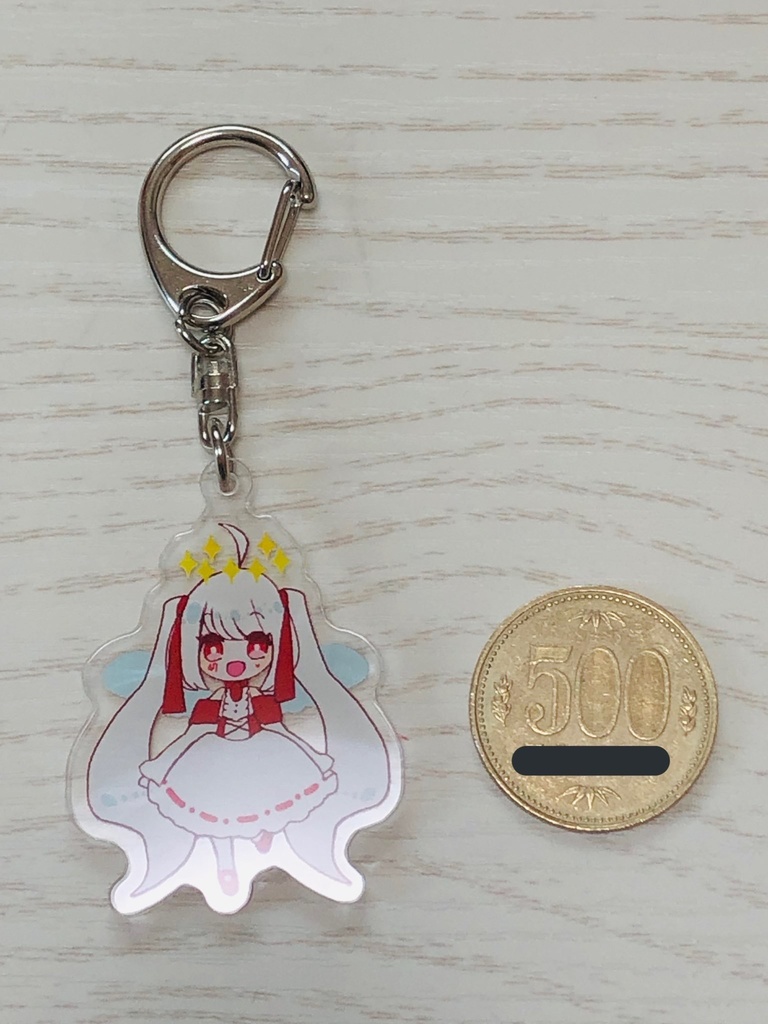 4-7/アクリルキーホルダー