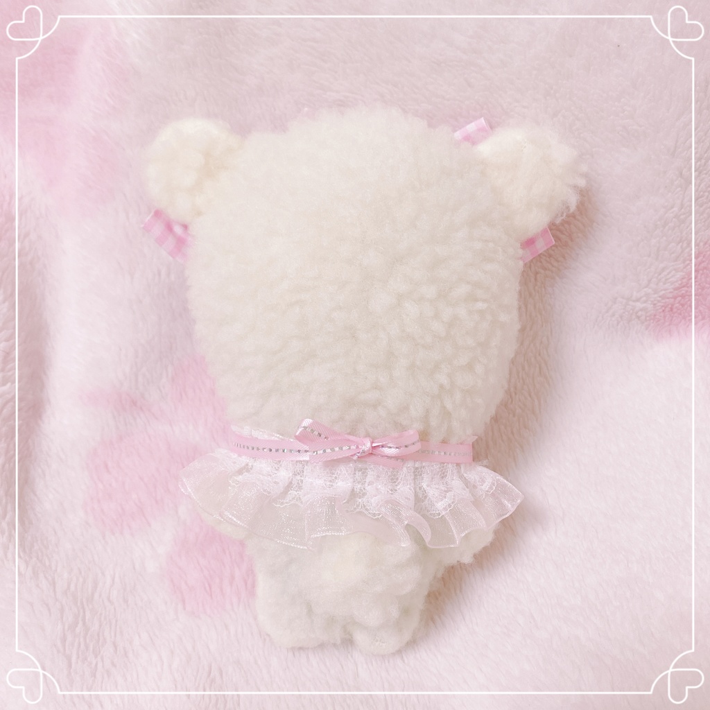 ♡ピンクフリルくまさん♡