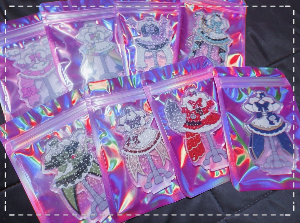 【受注生産】はしゅはぴ∞アイドル衣装トルソー風アクリルスタンド【はしゅはぴ∞】