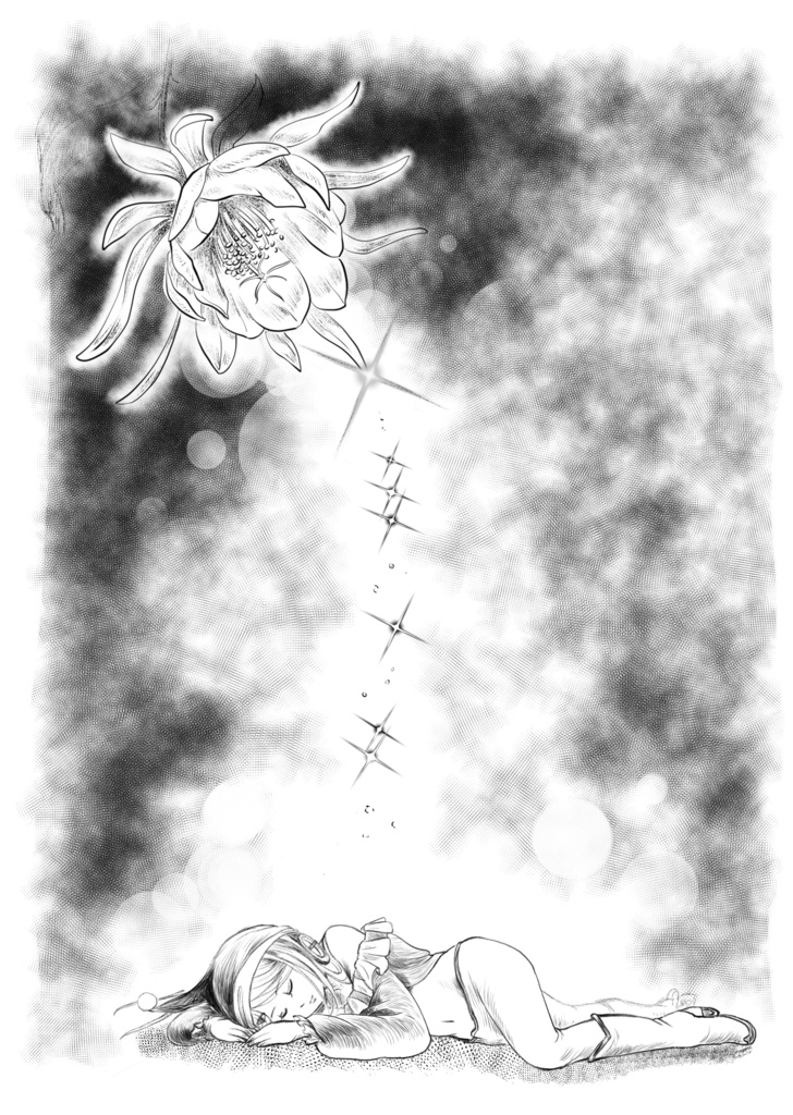 月夜にとけて消えた物語