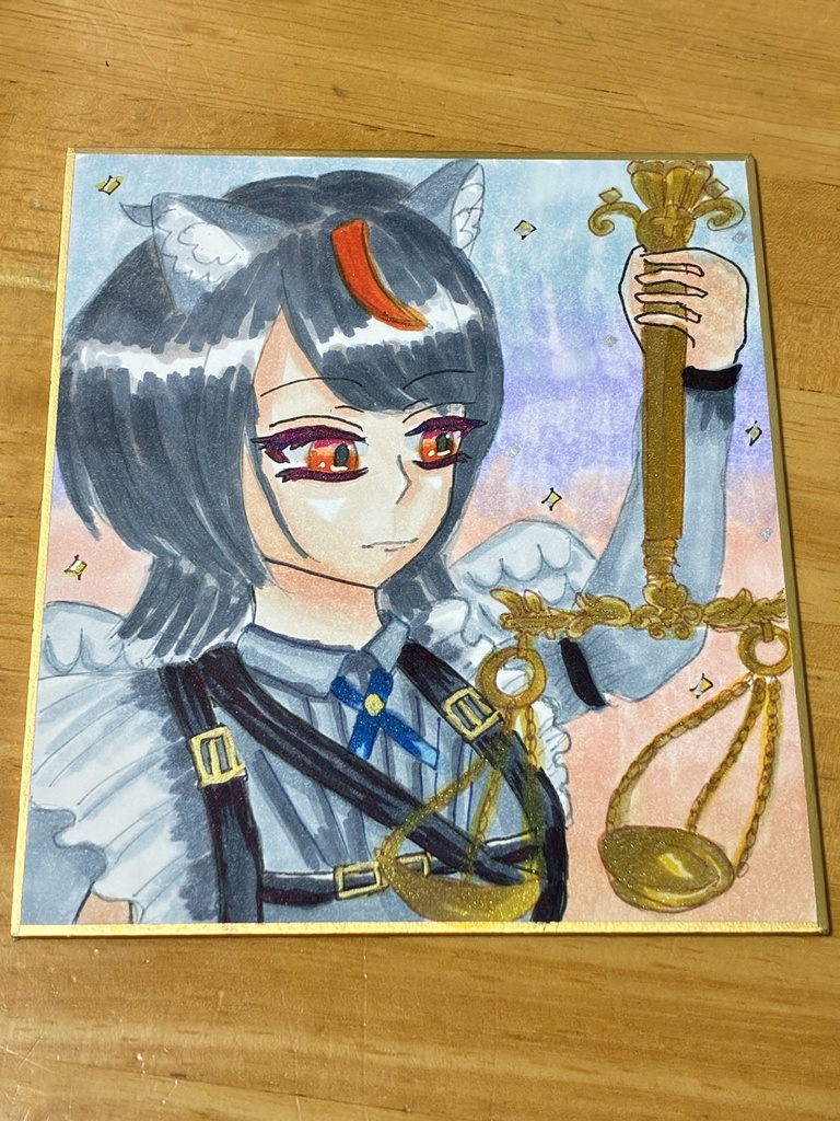 ミニ色紙- フェンリル