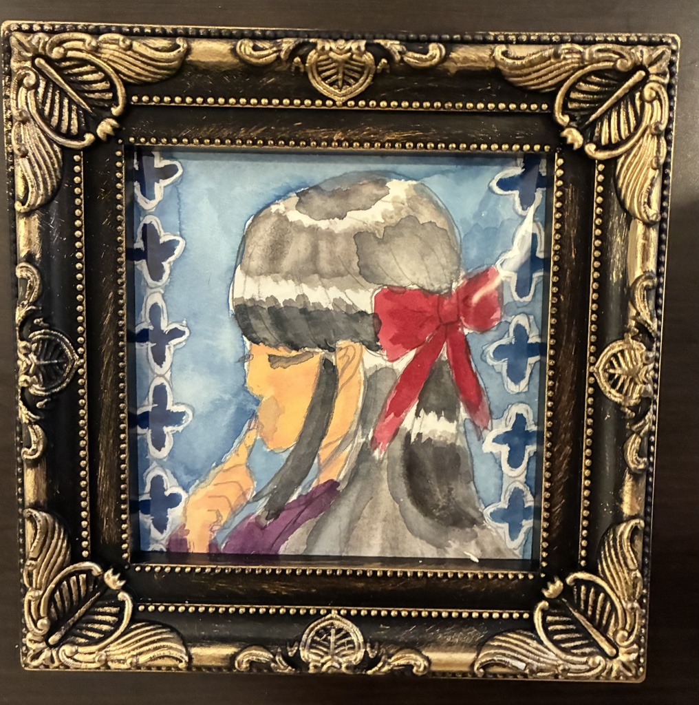 額装原画「はいから女学生」