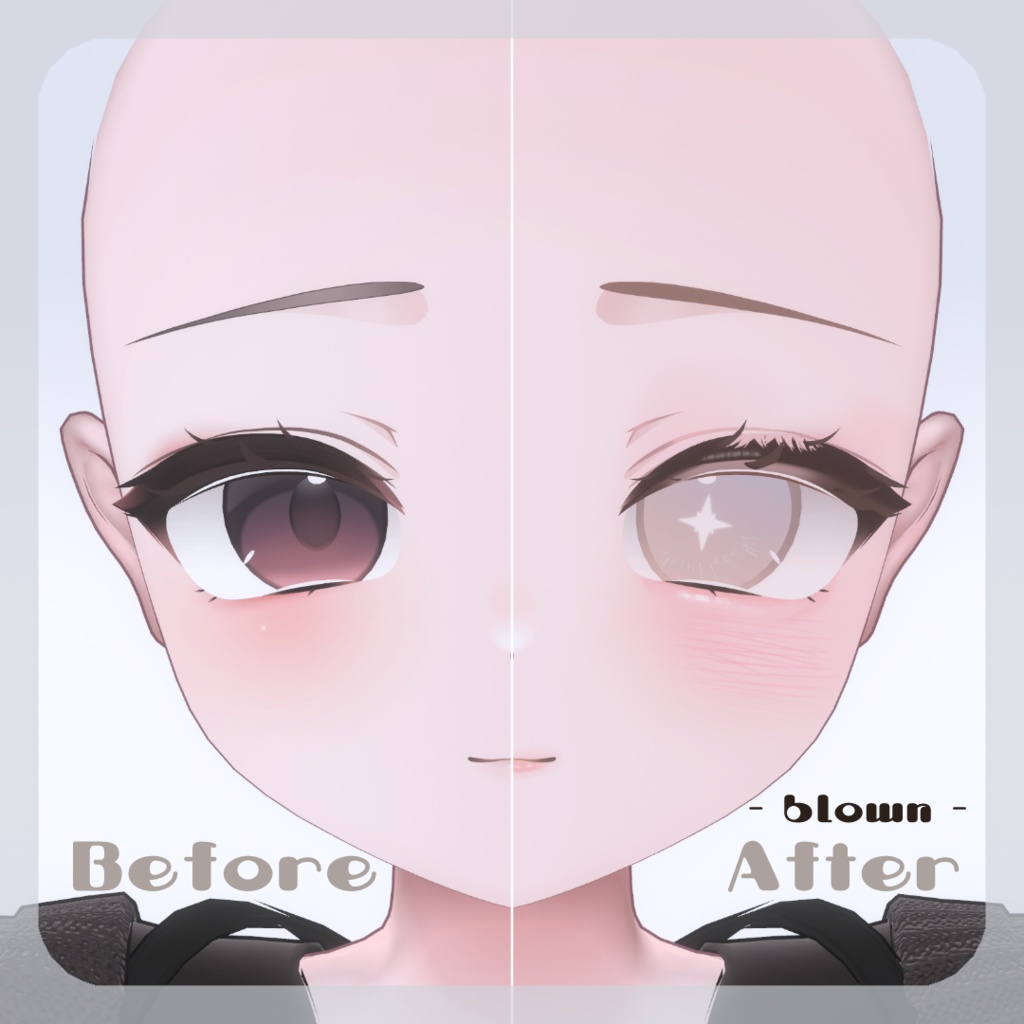🦊7/22までSALE【輝夜ちゃん専用】pure make【MAKE UP TEXTURE / 9color / 眉の色変更マスク付き 】#moshimo_savedate