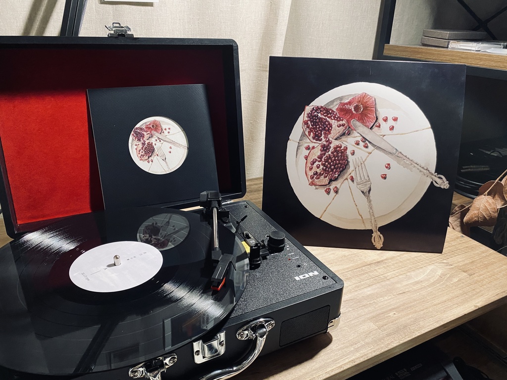 梓川継「余白」アナログレコード