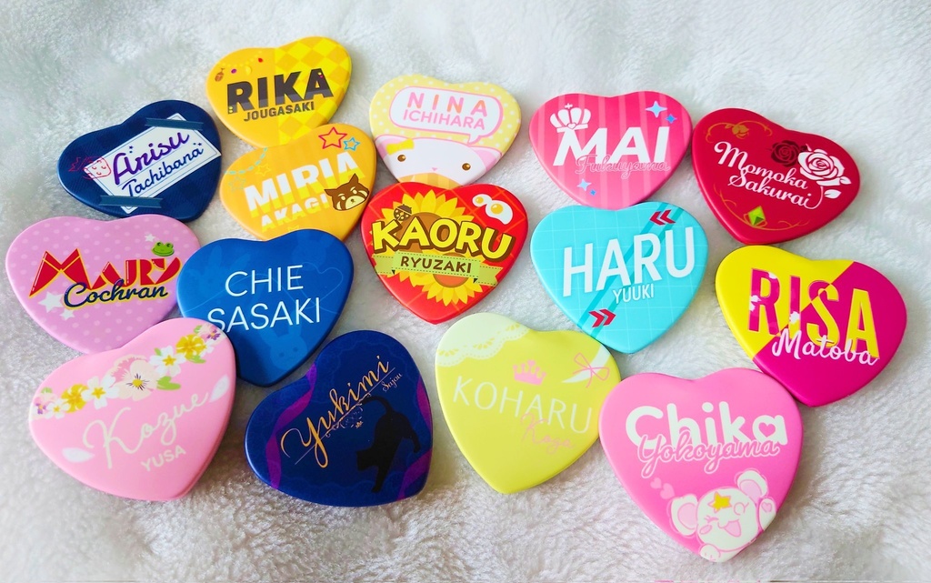 【デレマス】U12モチーフ缶バッチ