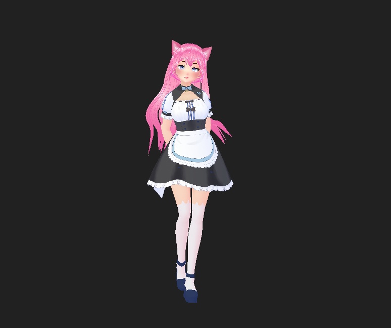 Vanilla Maid Dress + Socks