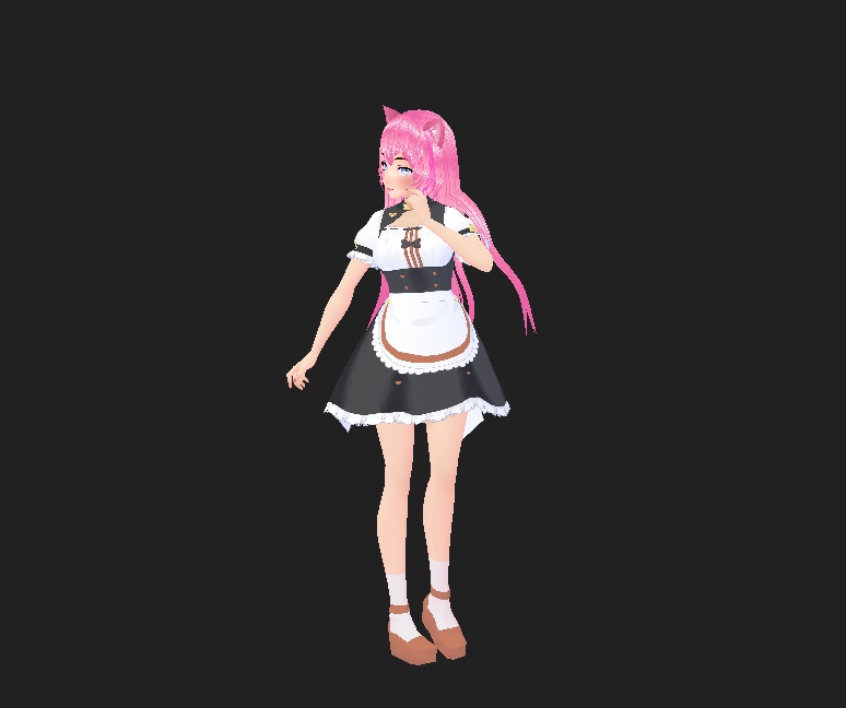 Azuki Maid Dress + Tights