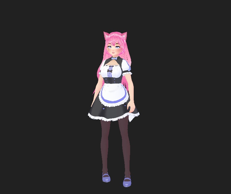 Shigure Maid Dress + tights