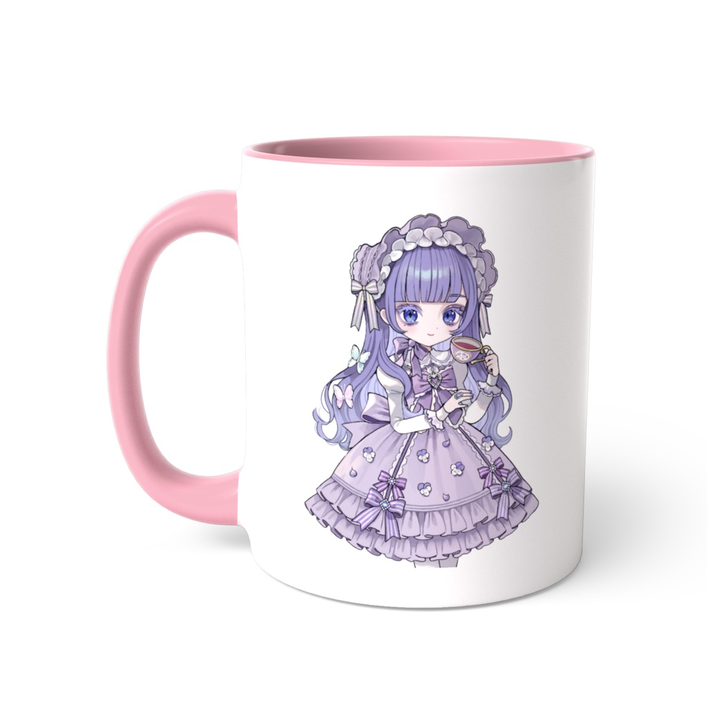すみれロリータマグカップ