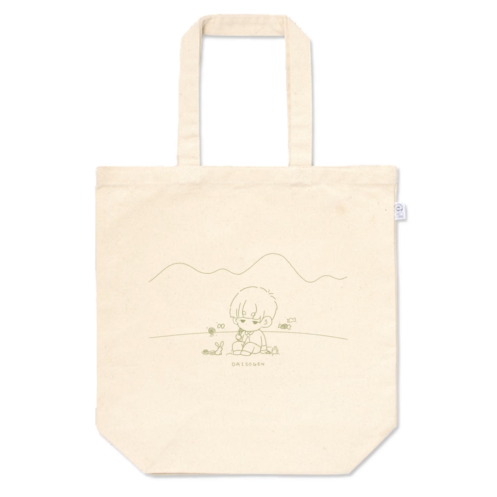 ダイソウゲンとトートバッグ