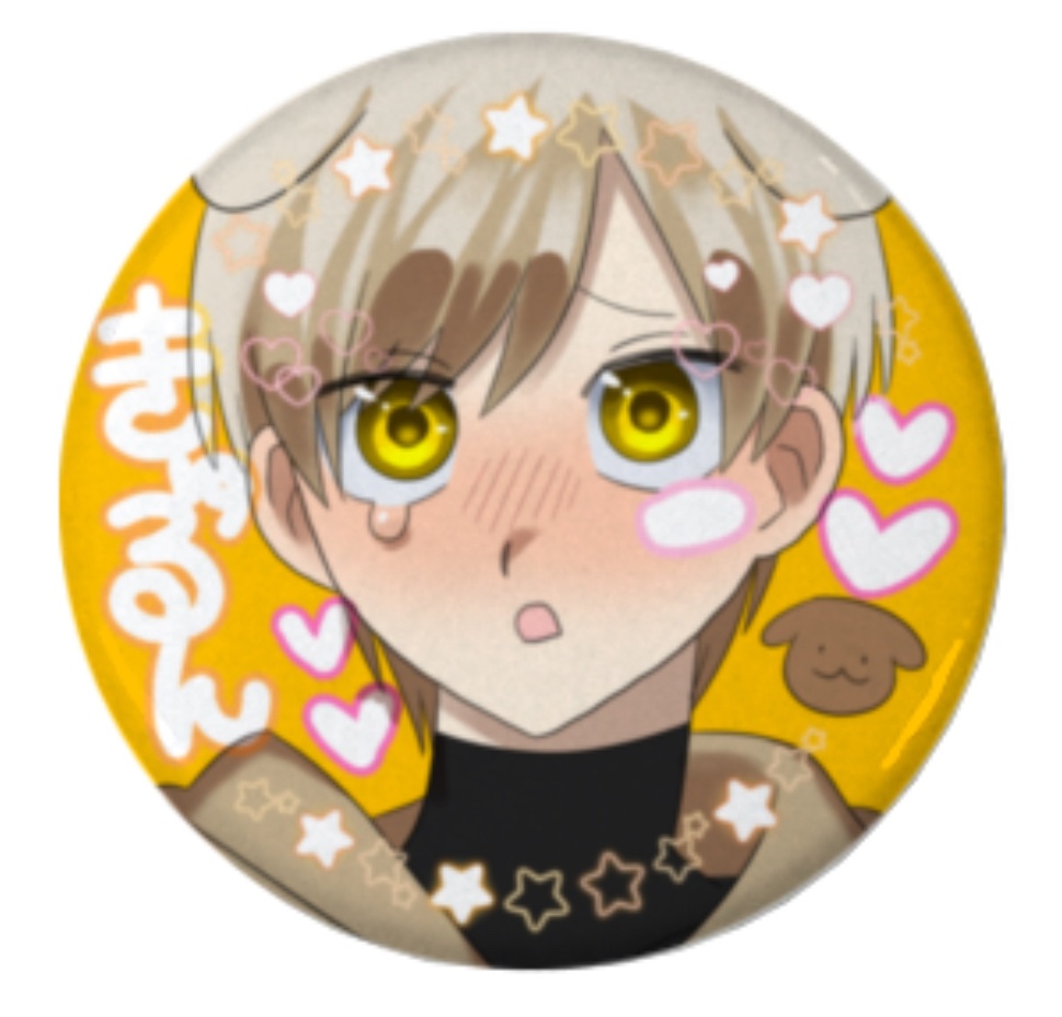 ますずわん缶バッジ