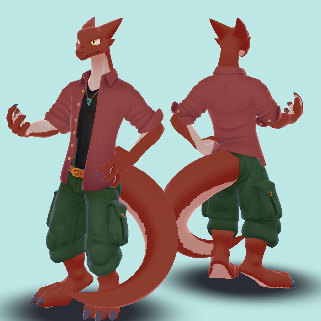 【オリジナル3Dモデル】ガレアス -Ghaleas-1.1