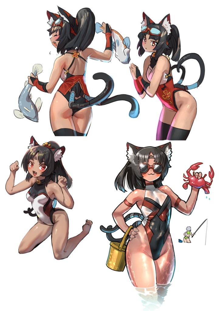 A Day In Life Of NEKOMATA Zenless Zone Zero fan art book