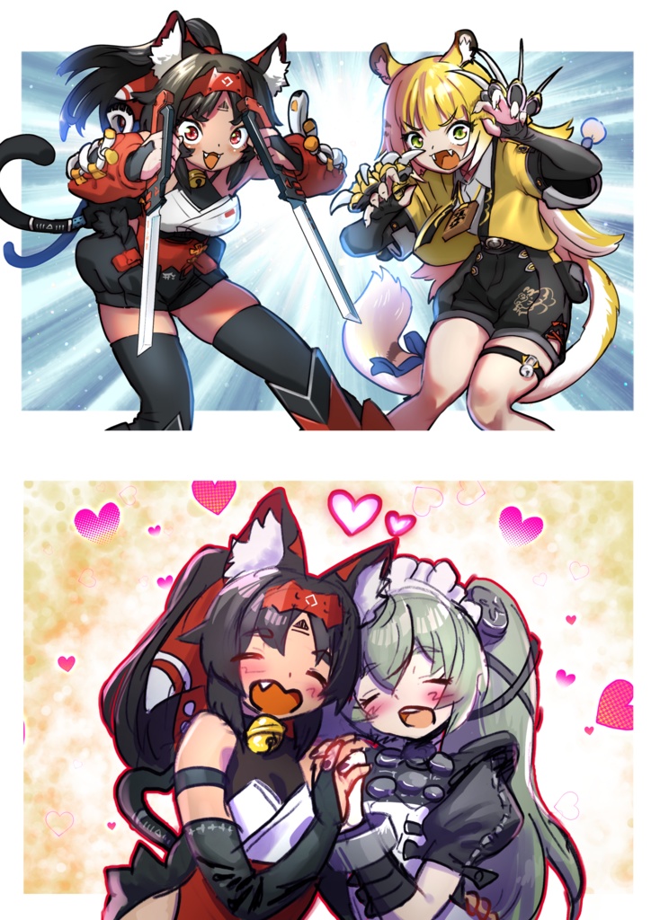 A Day In Life Of NEKOMATA Zenless Zone Zero fan art book