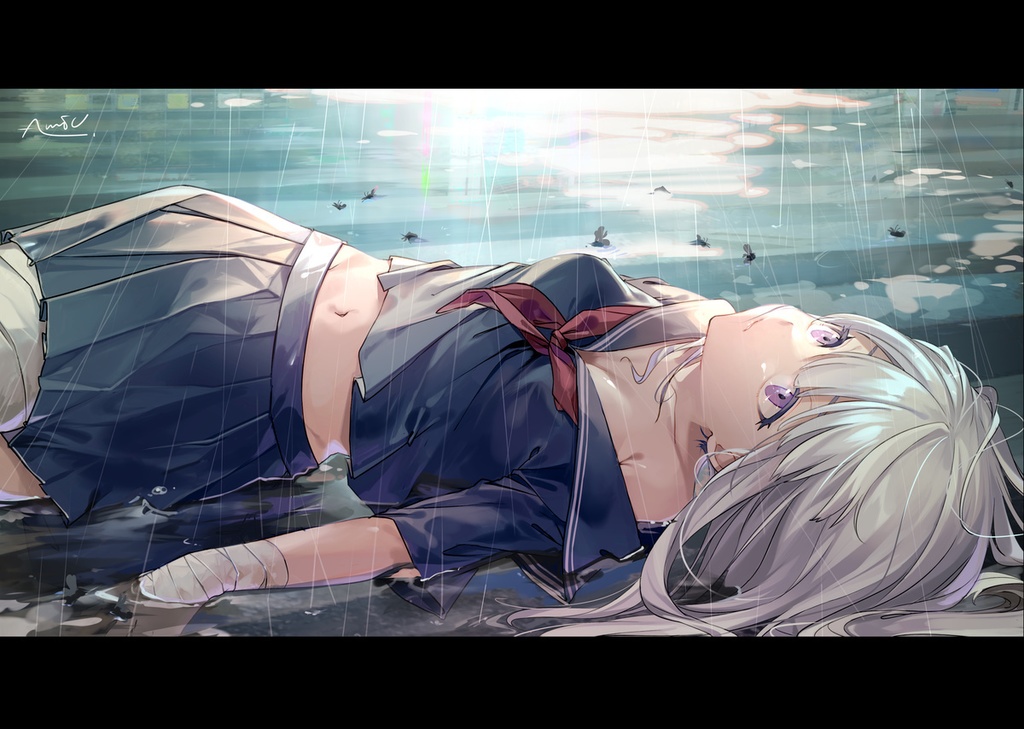 クリアポストカード（個展グッズ)