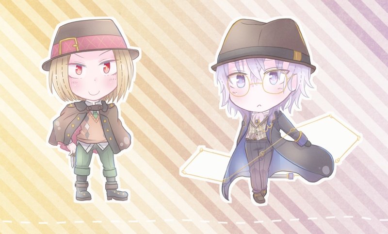 文アル両面アクリルスタンド