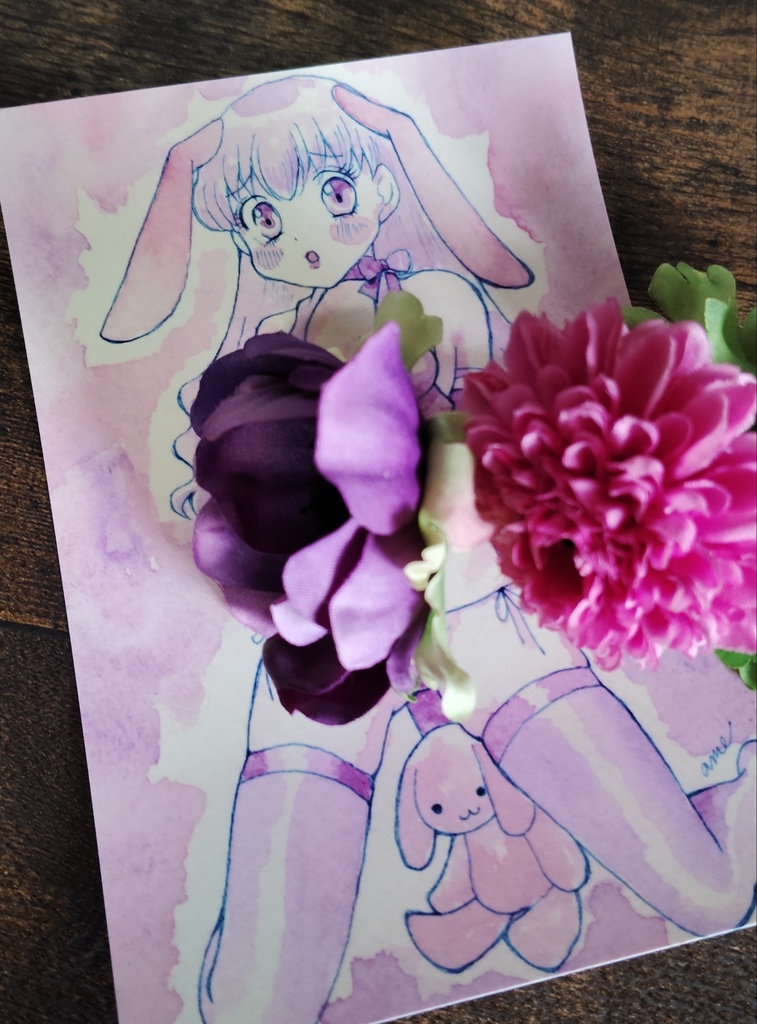 【25部限定】ぬいぐるみ少女ポストカード全7種コンプリートセット+シークレット付き